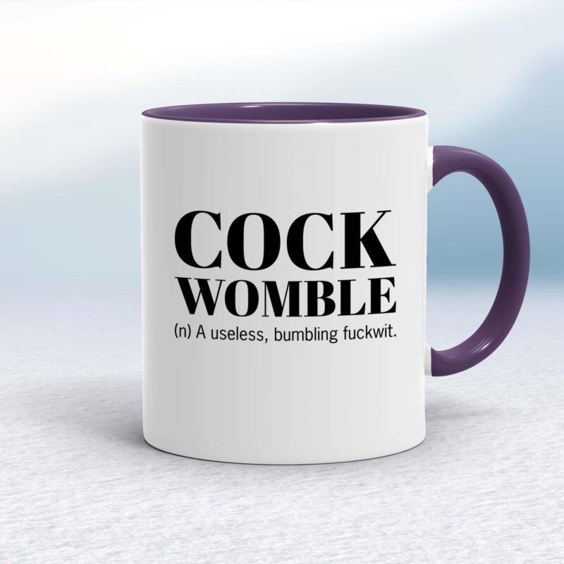 Cock Womble - Rude Mugs - Slightly Disturbed