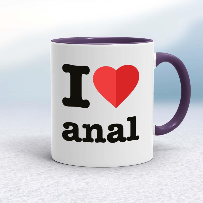 I Love Anal - Rude Mugs - Slightly Disturbed