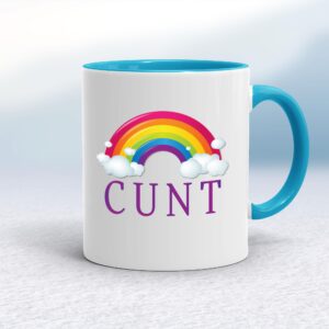 Rainbow Swearing - Rude Mugs - Slightly Disturbed - Image 1 of 39