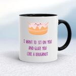 Glazed Doughnut - Rude Mugs - Slightly Disturbed - Image 2 of 12