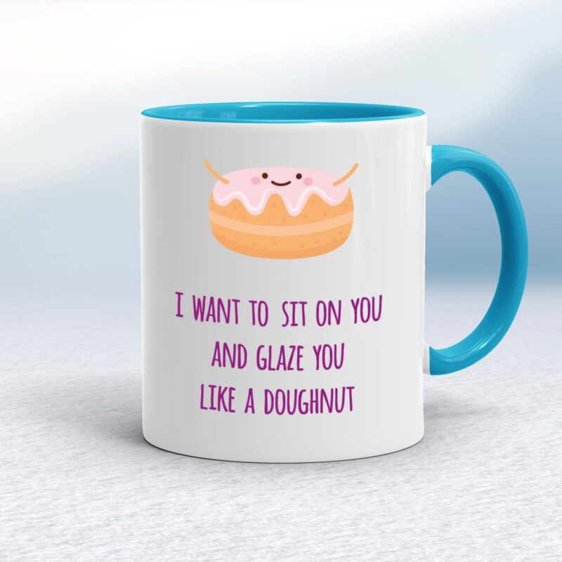 Glazed Doughnut - Rude Mugs - Slightly Disturbed - Image 3 of 12