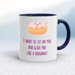 Glazed Doughnut - Rude Mugs - Slightly Disturbed - Image 4 of 12