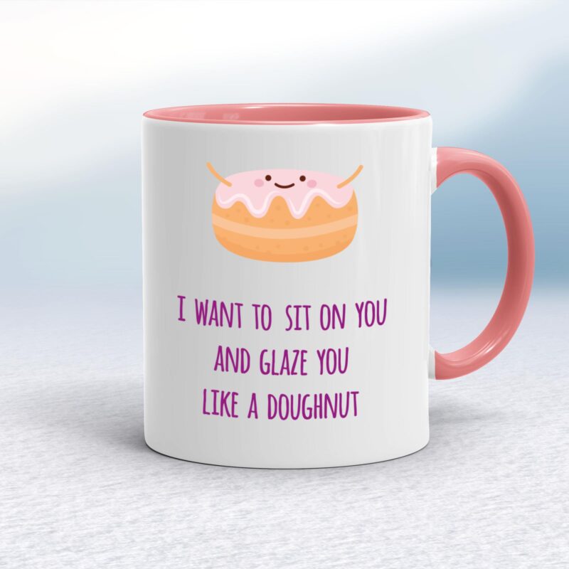 Glazed Doughnut - Rude Mugs - Slightly Disturbed - Image 5 of 12