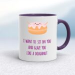 Glazed Doughnut - Rude Mugs - Slightly Disturbed