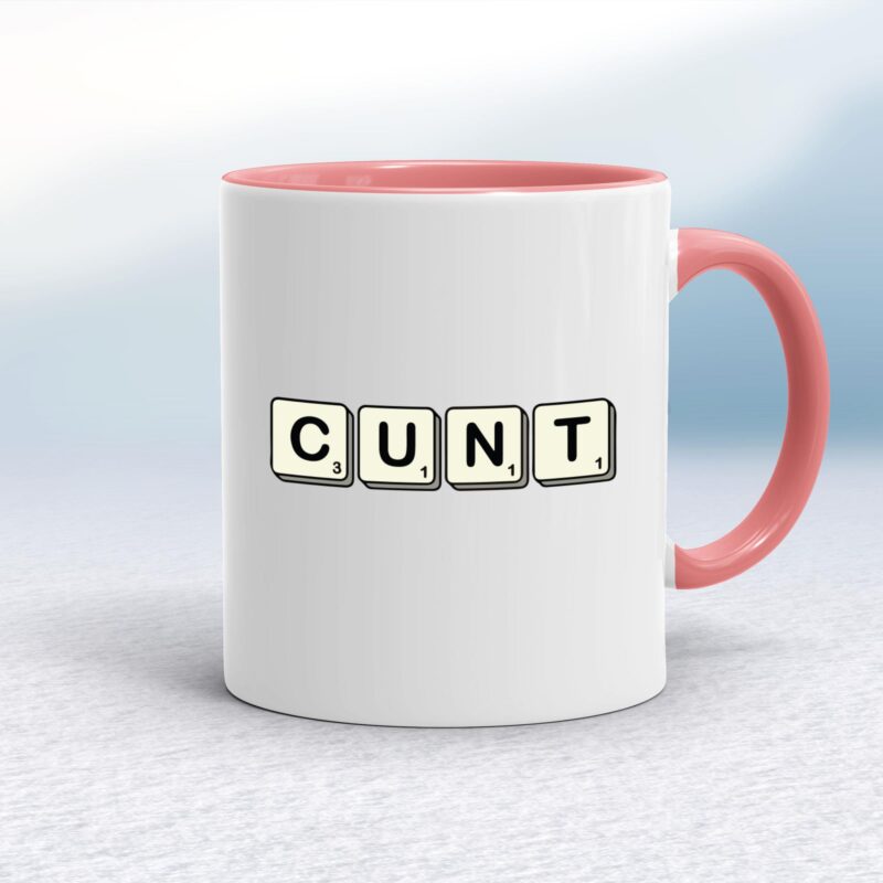 Scrabble Tiles Cunt - Rude Mugs - Slightly Disturbed - Image 5 of 14