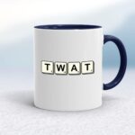 Scrabble Tiles Twat - Rude Mugs - Slightly Disturbed - Image 4 of 14