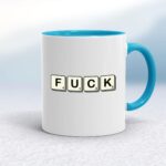 Scrabble Tiles Fuck - Rude Mugs - Slightly Disturbed - Image 3 of 14