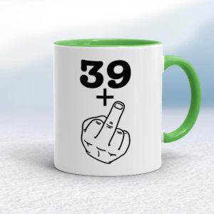 29+, 39+, 49+ or 59+ Middle Finger - Rude Mugs - Slightly Disturbed - Image 1 of 56