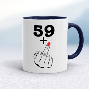 29+, 39+, 49+ or 59+ Lady's Middle Finger - Rude Mugs - Slightly Disturbed - Image 1 of 48
