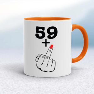 29+, 39+, 49+ or 59+ Lady's Middle Finger - Rude Mugs - Slightly Disturbed - Image 1 of 48