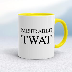 Miserable Swearing - Rude Mugs - Slightly Disturbed - Image 1 of 56