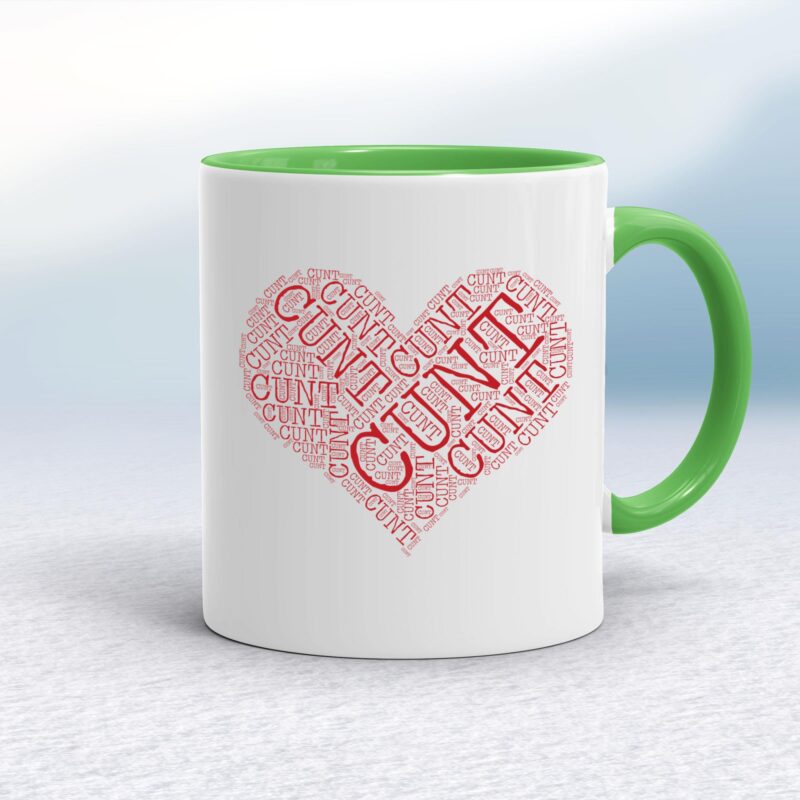 Cunt Heart - Rude Mugs - Slightly Disturbed - Image 8 of 14