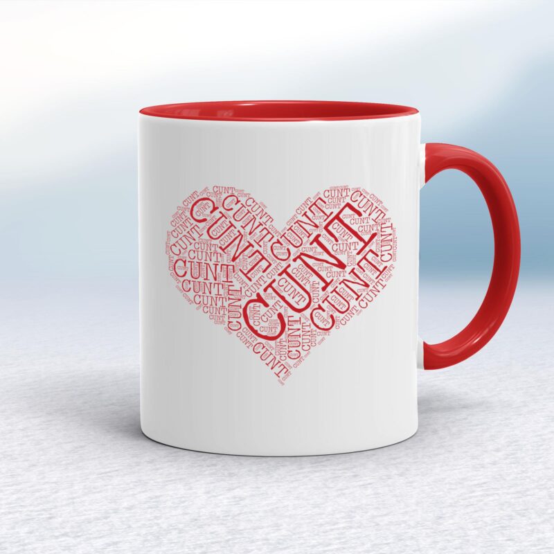 Cunt Heart - Rude Mugs - Slightly Disturbed - Image 6 of 14