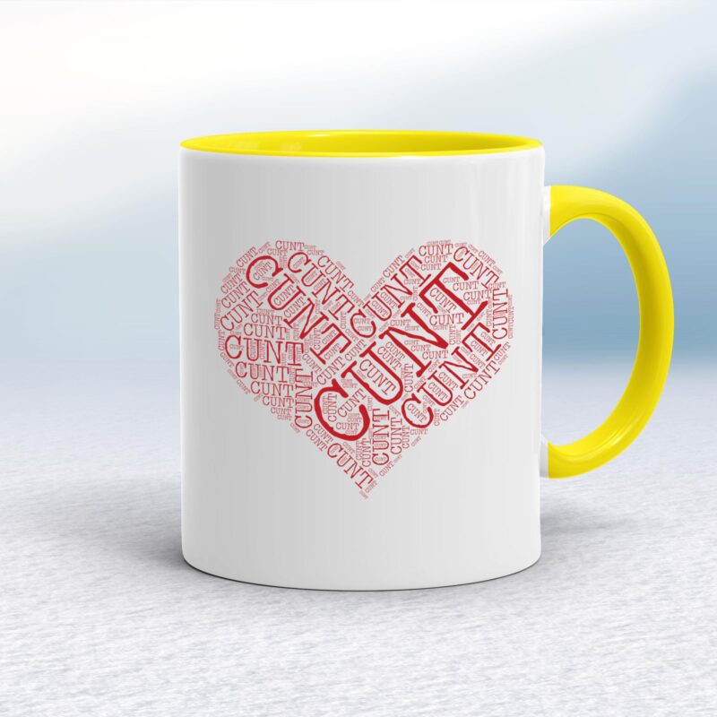 Cunt Heart - Rude Mugs - Slightly Disturbed - Image 7 of 14