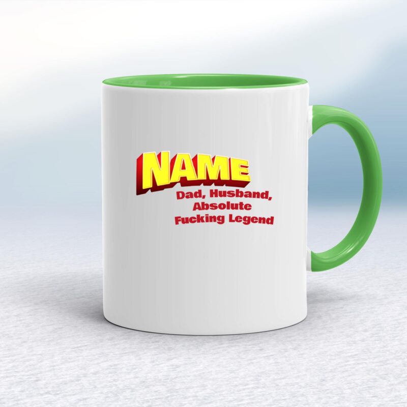 Personalised Dad, Husband - Rude Mugs - Slightly Disturbed - Image 8 of 12