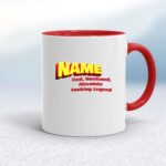 Personalised Dad, Husband - Rude Mugs - Slightly Disturbed - Image 6 of 12