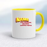 Personalised Dad, Husband - Rude Mugs - Slightly Disturbed - Image 7 of 12