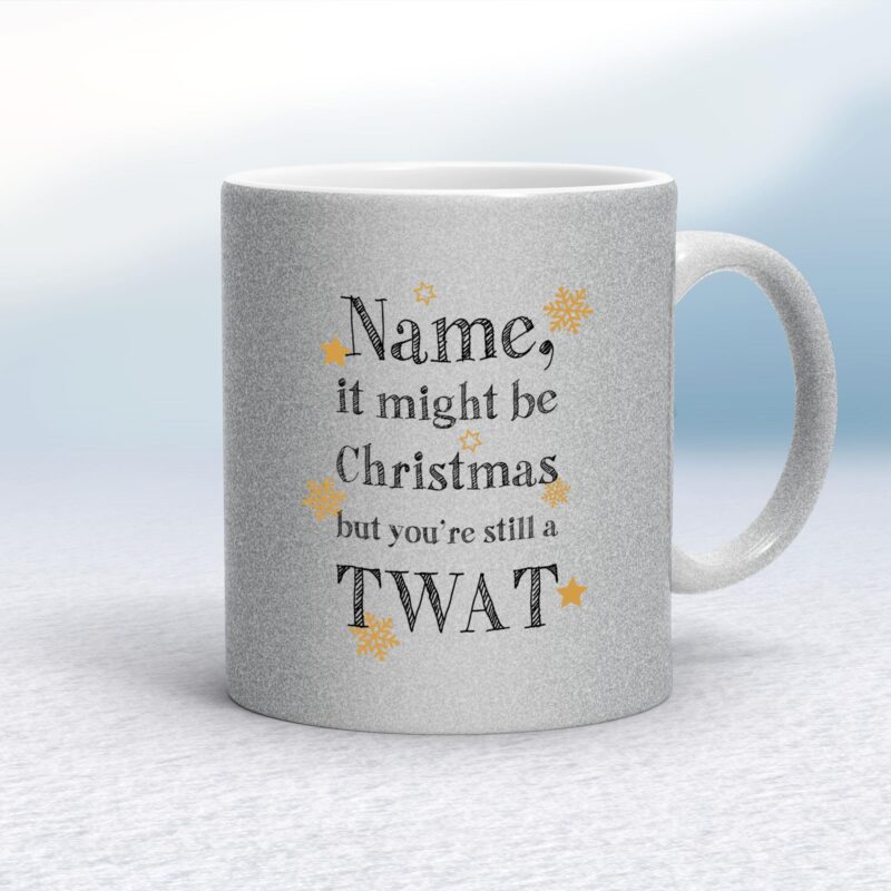Personalised Christmas Swearing - Rude Mugs - Slightly Disturbed - Image 46 of 46
