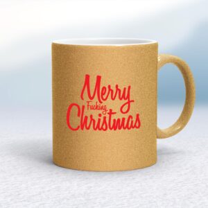 Merry Fucking Christmas - Rude Mugs - Slightly Disturbed - Image 1 of 14