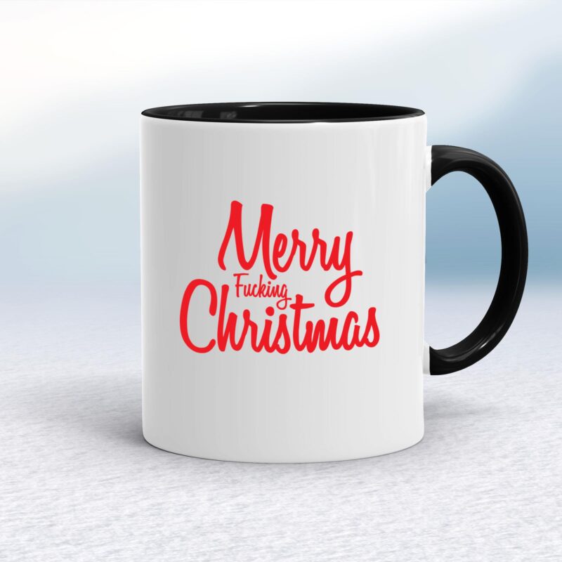 Merry Fucking Christmas - Rude Mugs - Slightly Disturbed - Image 2 of 14