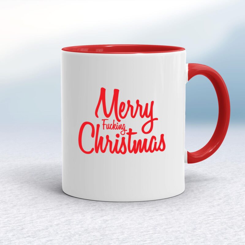 Merry Fucking Christmas - Rude Mugs - Slightly Disturbed - Image 6 of 14
