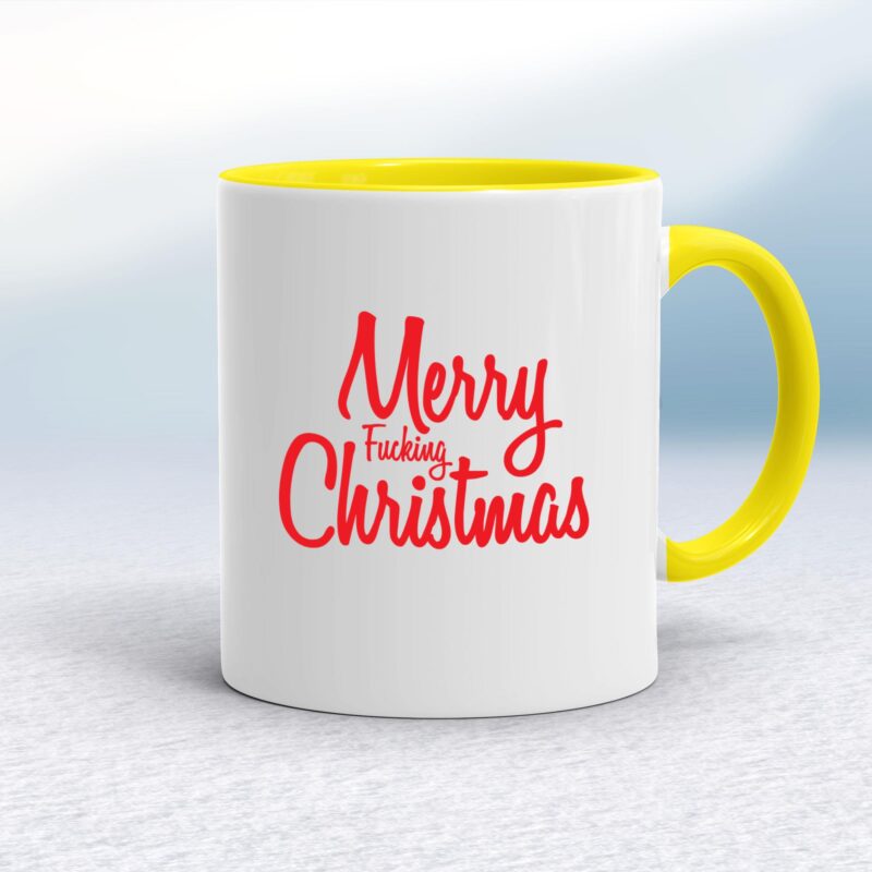 Merry Fucking Christmas - Rude Mugs - Slightly Disturbed - Image 7 of 14