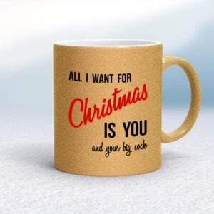 All I Want For Christmas - Rude Mugs - Slightly Disturbed - Image 1 of 24