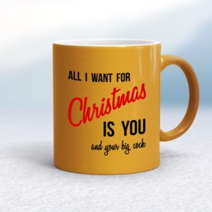 All I Want For Christmas - Rude Mugs - Slightly Disturbed - Image 1 of 24