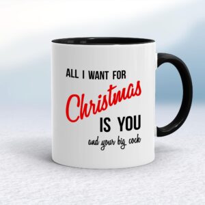 All I Want For Christmas - Rude Mugs - Slightly Disturbed - Image 1 of 24