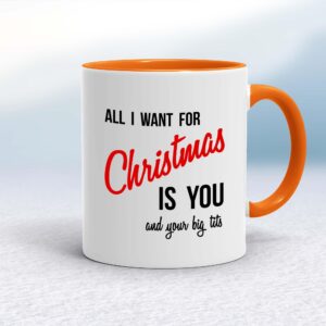 All I Want For Christmas - Rude Mugs - Slightly Disturbed - Image 1 of 24