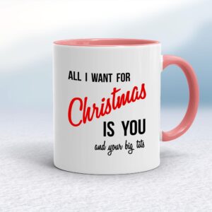 All I Want For Christmas - Rude Mugs - Slightly Disturbed - Image 1 of 24