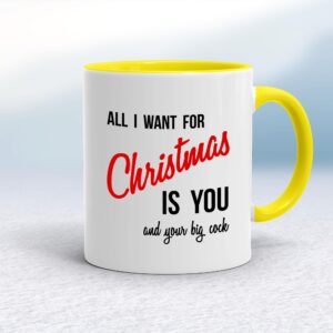 All I Want For Christmas - Rude Mugs - Slightly Disturbed - Image 1 of 24