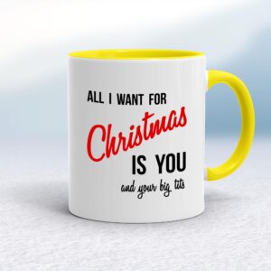 All I Want For Christmas - Rude Mugs - Slightly Disturbed - Image 1 of 24