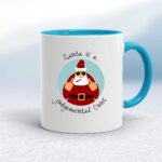 Santa Is A Judgemental Cunt - Rude Mugs - Slightly Disturbed - Image 3 of 14