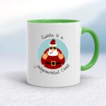 Santa Is A Judgemental Cunt - Rude Mugs - Slightly Disturbed - Image 8 of 14