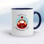 Santa Is A Judgemental Cunt - Rude Mugs - Slightly Disturbed - Image 4 of 14