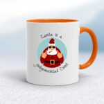 Santa Is A Judgemental Cunt - Rude Mugs - Slightly Disturbed