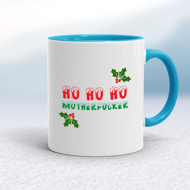 Ho Ho Ho Motherfucker - Rude Mugs - Slightly Disturbed - Image 3 of 12