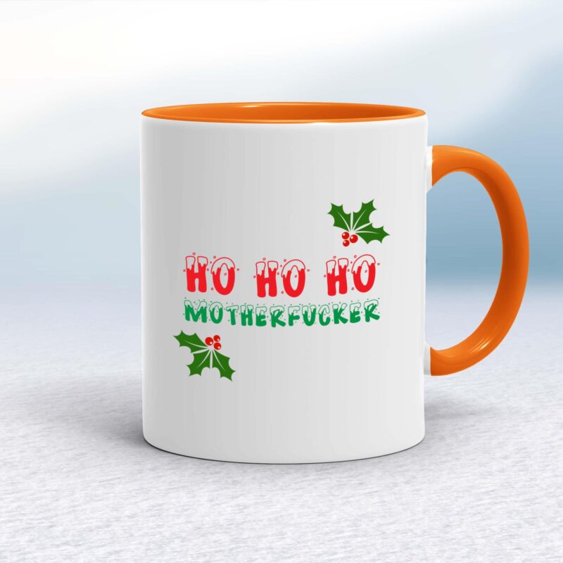 Ho Ho Ho Motherfucker - Rude Mugs - Slightly Disturbed