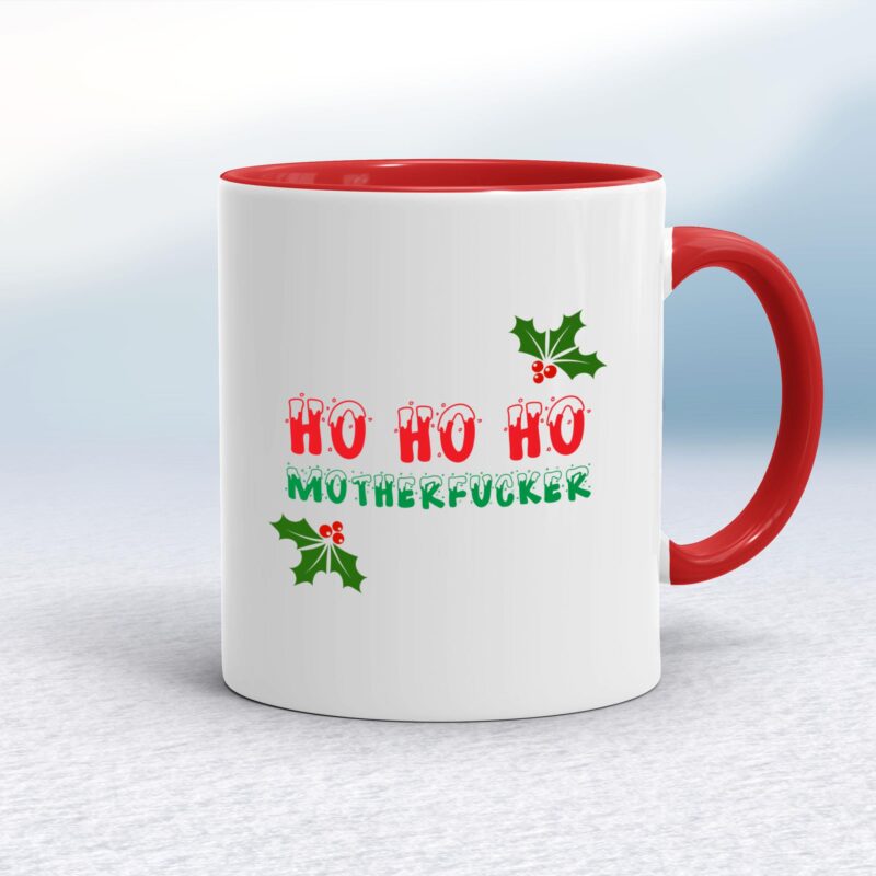 Ho Ho Ho Motherfucker - Rude Mugs - Slightly Disturbed - Image 6 of 12