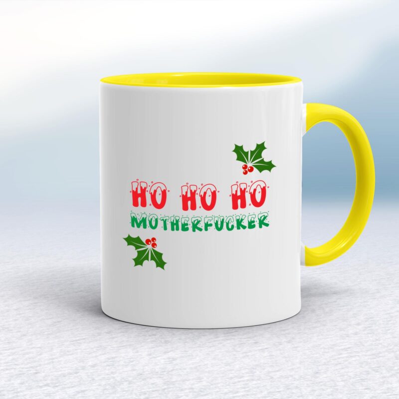 Ho Ho Ho Motherfucker - Rude Mugs - Slightly Disturbed - Image 7 of 12