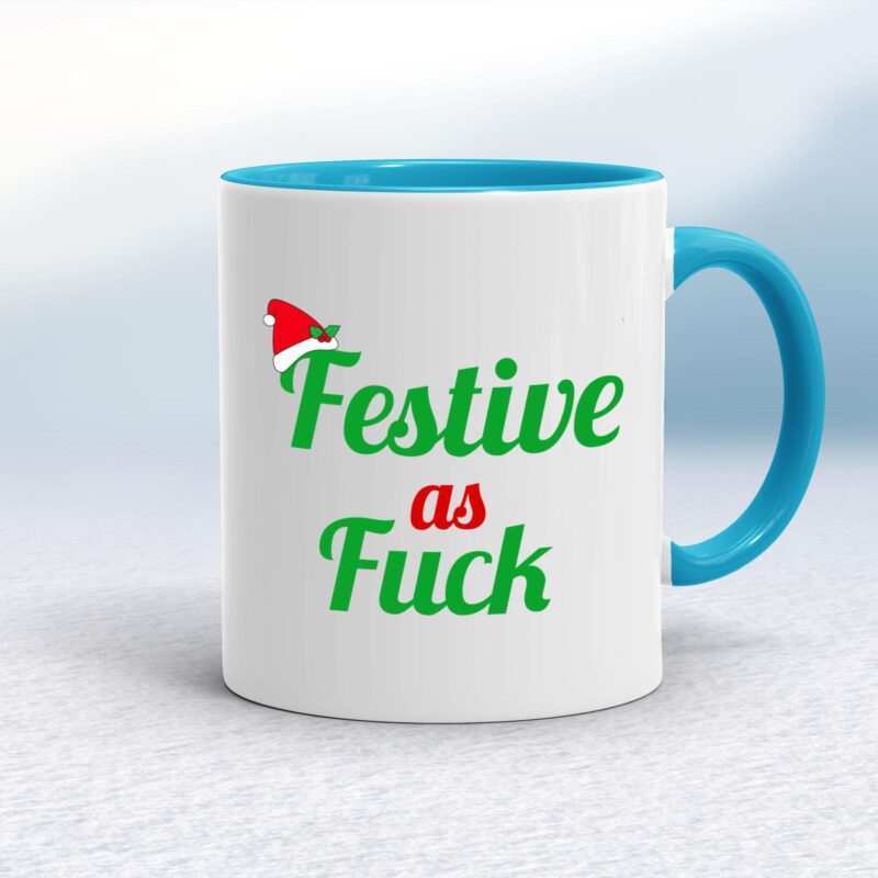 Festive As Fuck - Rude Mugs - Slightly Disturbed - Image 3 of 14