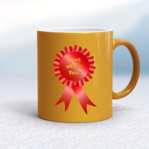 Cunt of the Year - Rude Mugs - Slightly Disturbed - Image 1 of 13