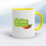 Go Green Fuck A Vegetarian - Rude Mugs - Slightly Disturbed - Image 7 of 14