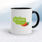 Go Green Fuck A Vegan - Rude Mugs - Slightly Disturbed - Image 2 of 14