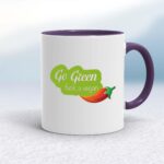 Go Green Fuck A Vegan - Rude Mugs - Slightly Disturbed