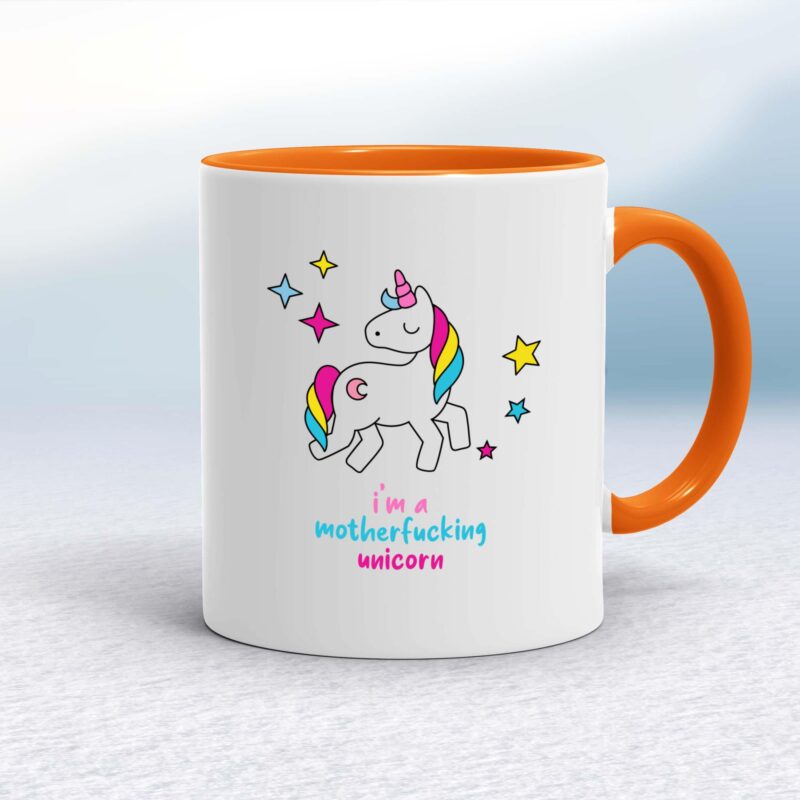 I'm A Motherfucking Unicorn - Rude Mugs - Slightly Disturbed