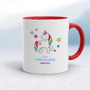I'm A Motherfucking Unicorn - Rude Mugs - Slightly Disturbed - Image 1 of 12