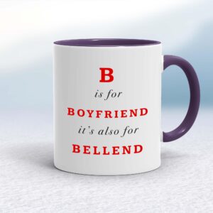 B Is For Boyfriend - Rude Mugs - Slightly Disturbed - Image 1 of 12