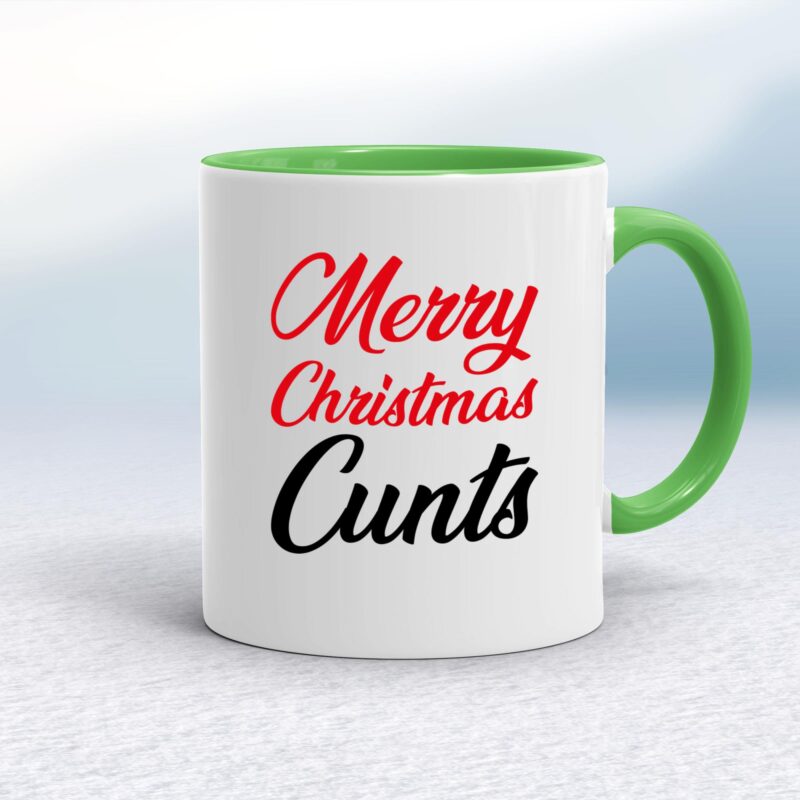 Merry Christmas Cunts - Rude Mugs - Slightly Disturbed - Image 8 of 12